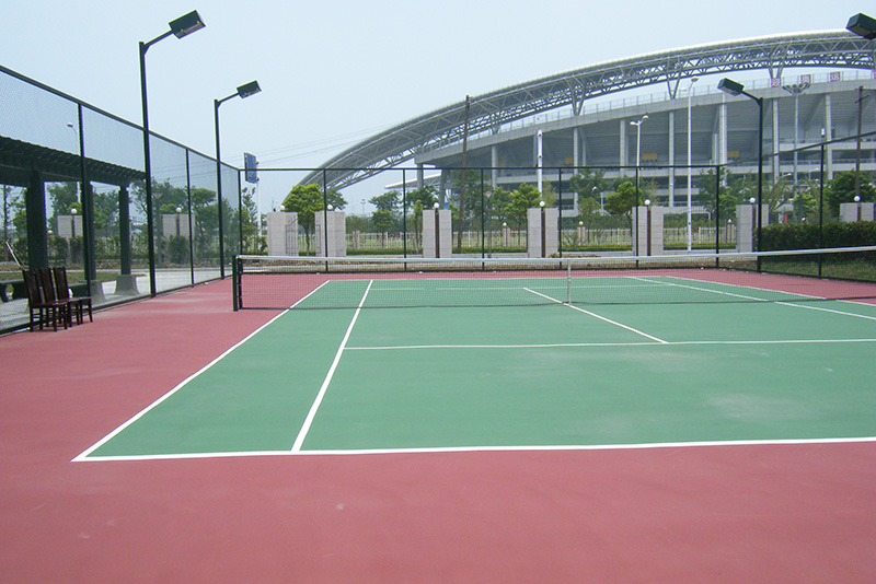 网球场耐候型聚氨酯涂装地坪