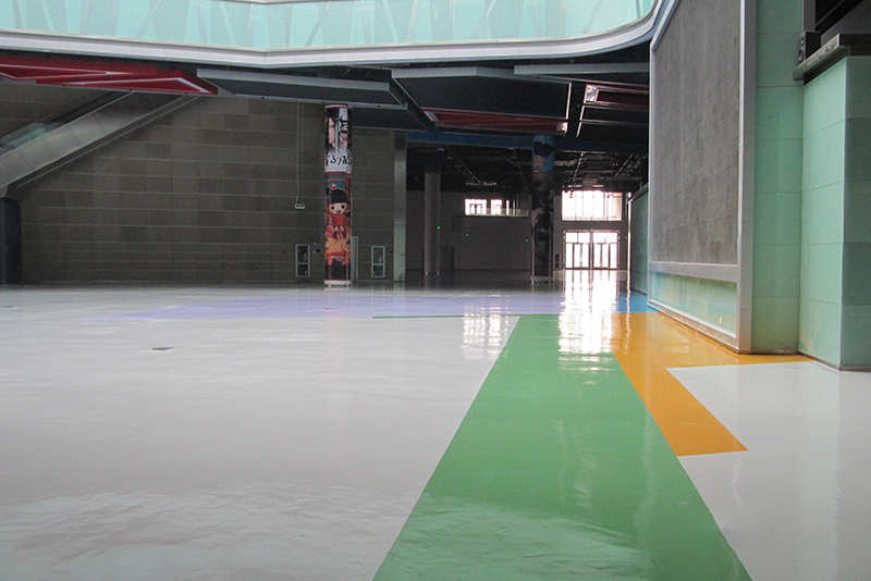 商超耐候型聚氨酯涂装地坪